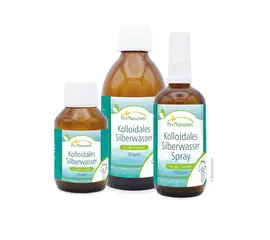 PerNaturam Kolloidales Silberwasser , 50 ppm, kühl und dunkel lagern. Jetzt bei imFUTTERSACK in der Schweiz bestellen.