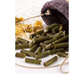biostickies Ringelblume 3kg – Bio-Pferdeleckerli | imFUTTERSACK in der Schweiz