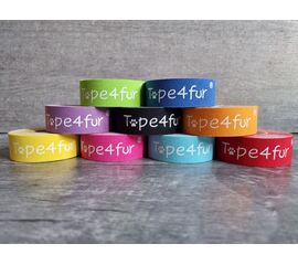Tape4Fur® Kinesiologisches Tape Small 2.5cm in Black – klebt auf Fell & bei Regen, für Pferd & Hund. Von Katja Bredlau-Morich entwickelt. Bei imFUTTERSACK bestellen.