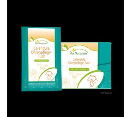 PerNaturam Calendula Ohrenpflege-Tücher mit Ringelblume und Propolis zur sanften Ohrenreinigung. Jetzt bei imFUTTERSACK in der Schweiz bestellen.