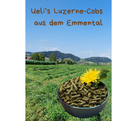 Ueli's Luzerne-Cobs 20kg – einmalig | imFUTTERSACK