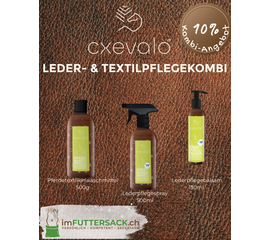 CXEVALO Leder- & Textilpflegekombi – 3er-Set | imFUTTERSACK