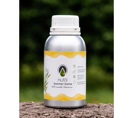 Sommer-Edition: Hufpflegeöl für trockene Sommerhufe, mit feinen Rissen & natürlichem Insektenschutz, 100ml. Bei imFUTTERSACK in der Schweiz bestellen.