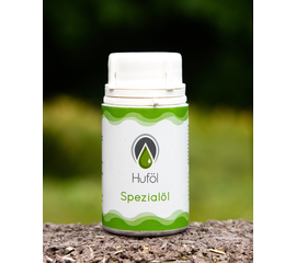 Umfassendes Hufpflegeöl bei vielfältigen Hufproblemen – das stärkste Produkt im Sortiment, 100ml. Bei imFUTTERSACK in der Schweiz bestellen.