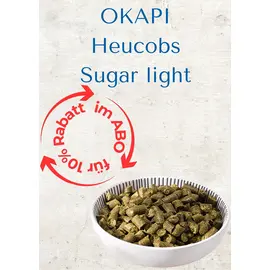 OKAPI Heucobs Sugar Light im Abo für 10% Rabatt 25kg jeden Monat