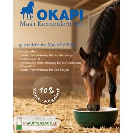OKAPI getreidefrei Mash Kennenlern-Set imFUTTERSACK.ch