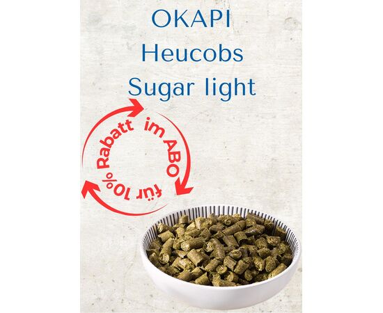 OKAPI Heucobs Sugar Light im Abo 8 Wochen| imFUTTERSACK