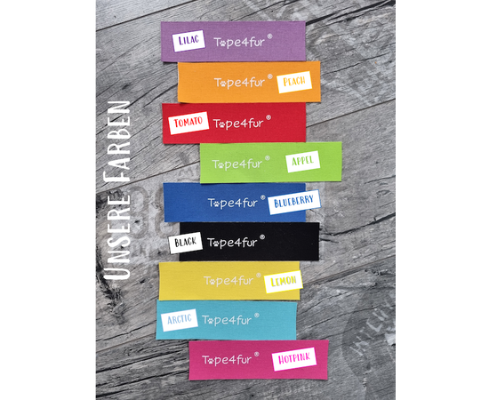 Farben Tape4Fur