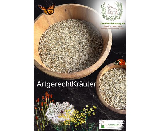 ArtgerechtKräuter
Reine Kräutermischung für Pferdeweiden