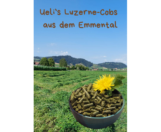 Ueli's Luzerne-Cobs 20kg – einmalig | imFUTTERSACK