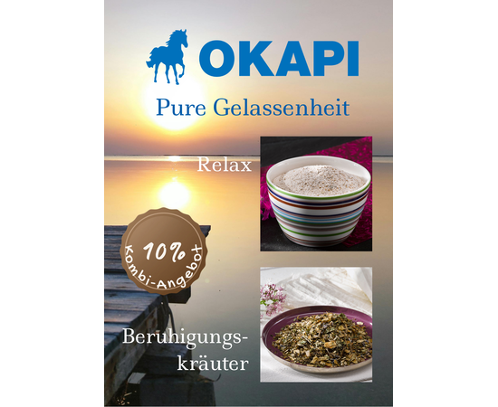 OKAPI Pure Gelassenheit – Kräuter Pferd | imFUTTERSACK