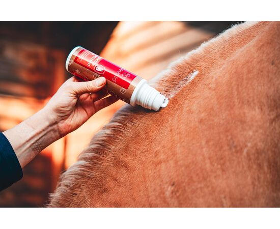 CXEVALLO Rebellent Gel Mückenschutz in der Pinselflasche, erhältlich in der Schweiz  imFUTTERSACK.ch